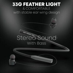 Ubon Gabbar Series CL-5410 Bluetooth Headset  (Black, In the Ear)